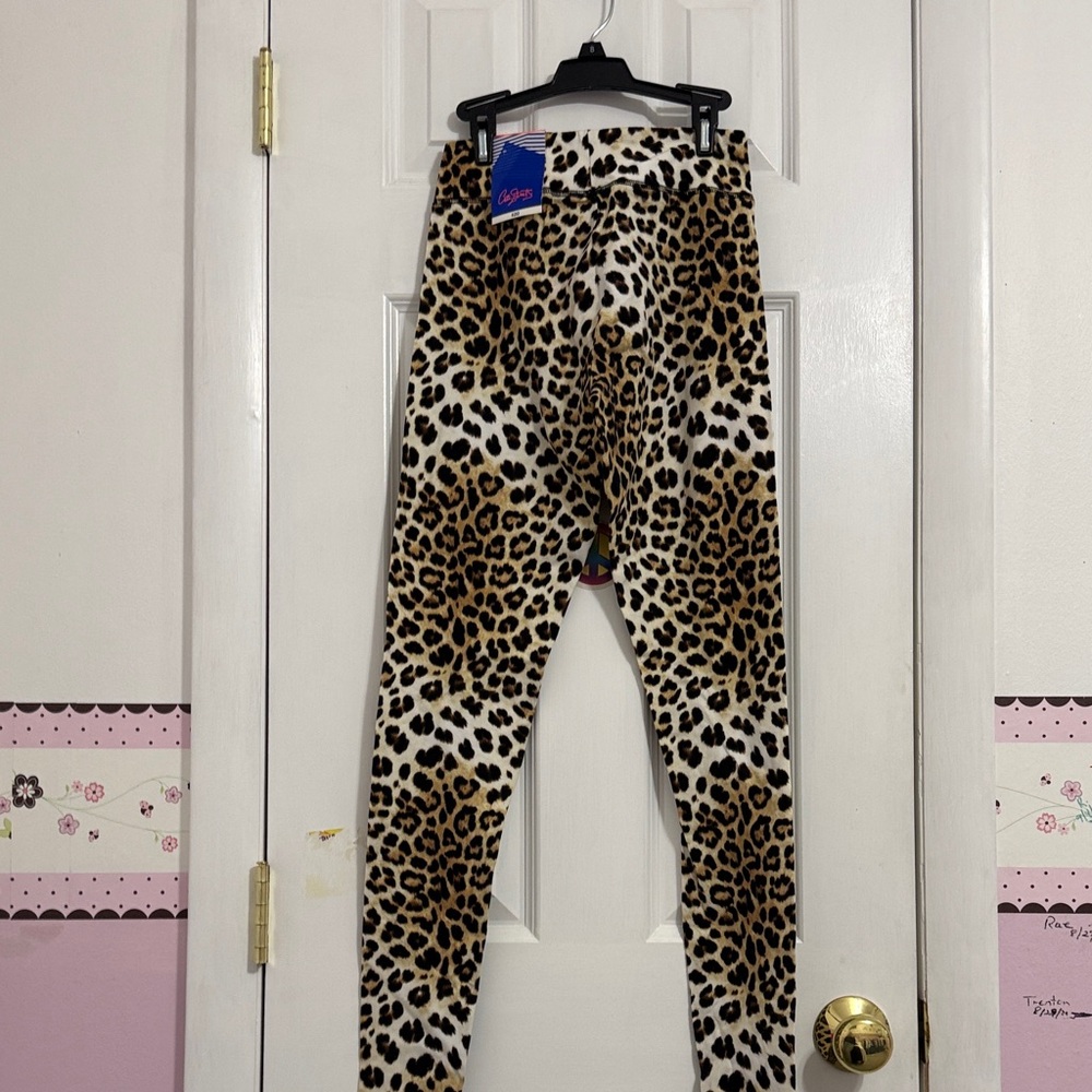 Leopard print stretch, leggings, women women’s